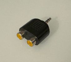 Audio-Splitter 3.5mm Klinke auf 2x Klinke Buchse Top Zustand