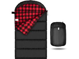 Baumwoll Flanell Schlafsack 230x90cm, 3-4 Jahreszeiten