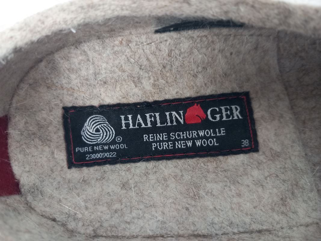 Scarpe da uomo: HAFLINGER Schuhe, Grizzly Cuoricini, Grösse 38 – Usato da Hünenberg venduto da Restwert_Zug 2