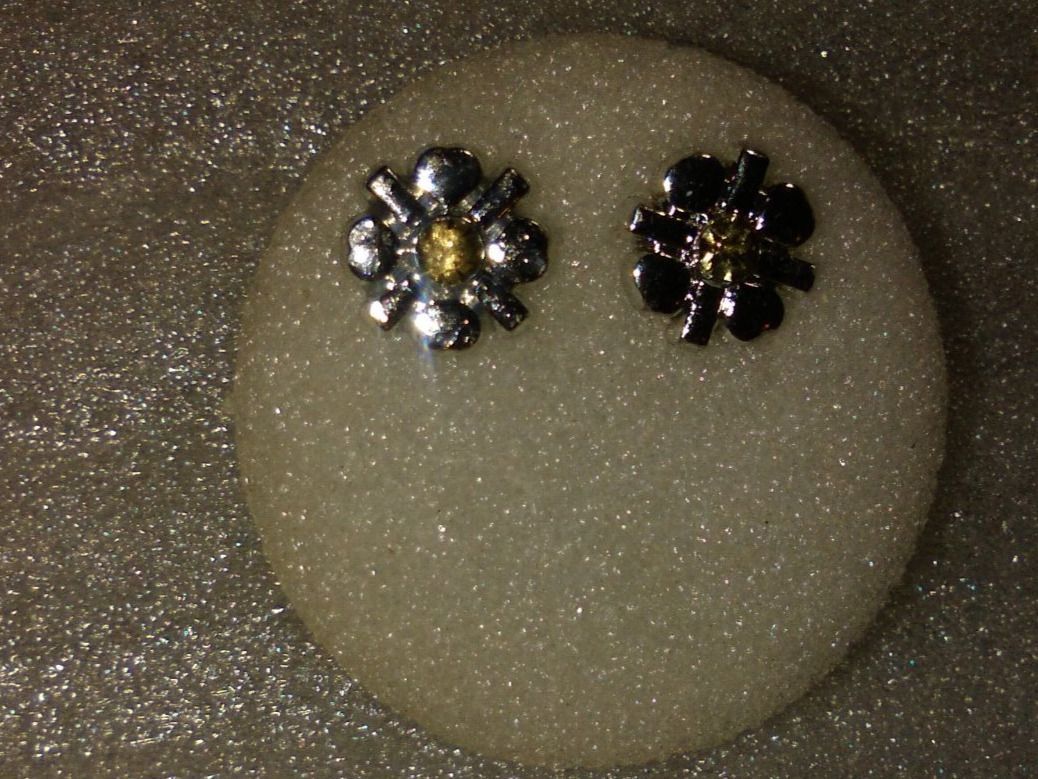 Boucles d'oreille: ohrringe modeschmuck,,,mit hellgrün kristall – Neuf (Voir description) à Basel par bijoutrie_4