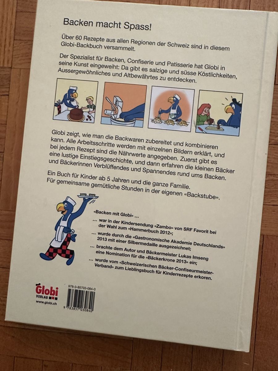 Libri: Backen Mit Globi wie Neu – Usato da Uster venduto da bek_v2ct 8
