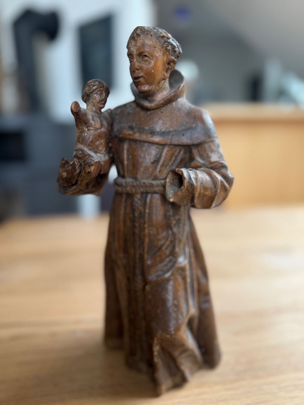 Figuren: Mönch aus Holz antik – Gebraucht aus Solothurn von Spektrum007 1