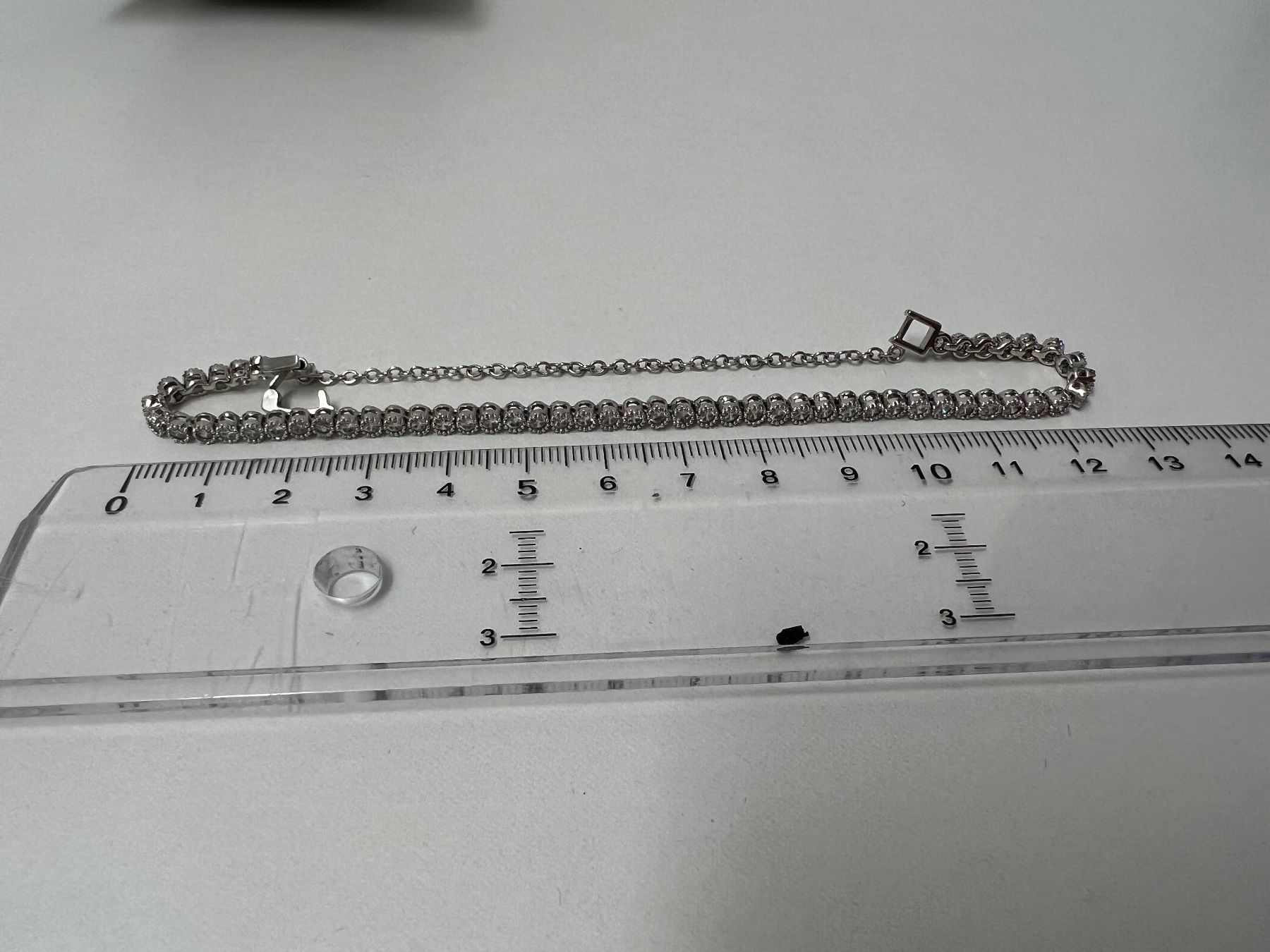 Bracciali & Braccialetti: Armband silbernfarbig mit Steinen - Modeschmuck – Nuovo (secondo la descrizione) da Jona venduto da n.ferrari 2