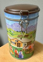 HERMET Vorratsdose, Kaffeedose, Blechdose Appenzeller Motiv