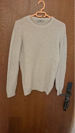 Strickpullover in Beige, Grösse S