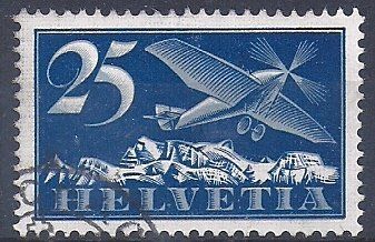 Tutti i francobolli: POSTE AERIENNE No. 5z – Usato da Les Verrières venduto da Scampi0