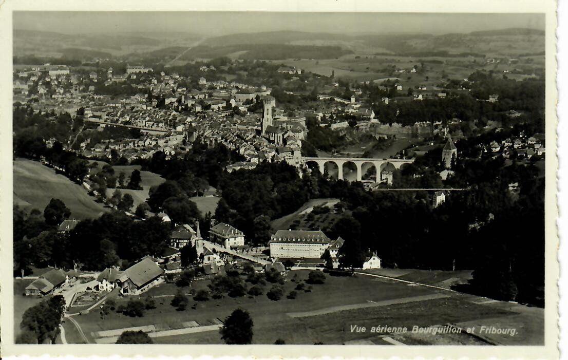 Cartoline postali: Fribourg – Usato da Hochdorf venduto da Ziegel-16
