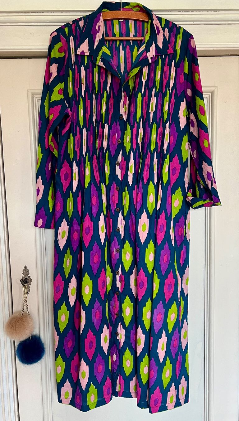 Vestiti: Buntes Kleid L – Nuovo (secondo la descrizione) da Zürich venduto da Girasole232