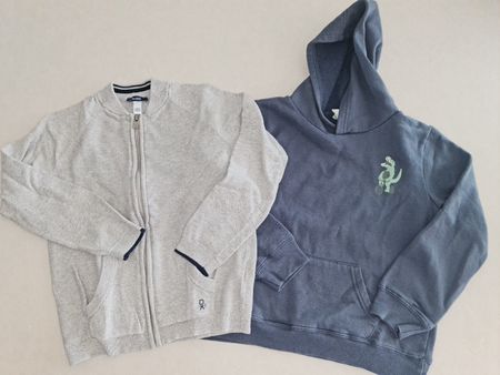 2 Jungen-Sweatshirts Gr. 140 Okaidi & Cotton-on