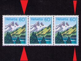 1993_837__Bergsee_ Abart "BREITE +SCHMALE KORREKTURZÄHNE" !
