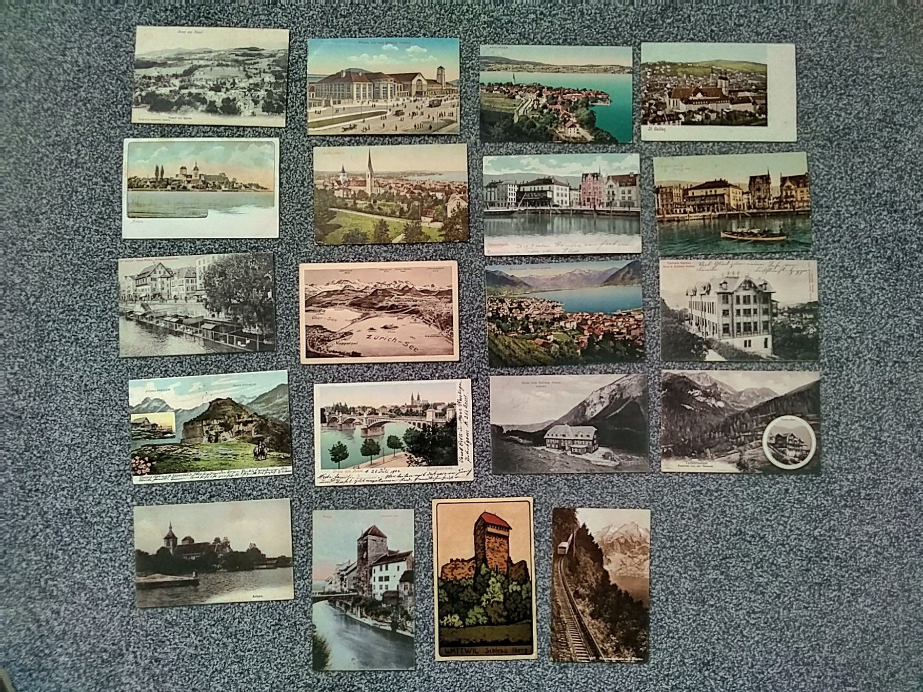 Cartoline postali: Sammlung Ansichtskarten Schweiz 100 Stück – Usato da Appenzell venduto da lama19 3