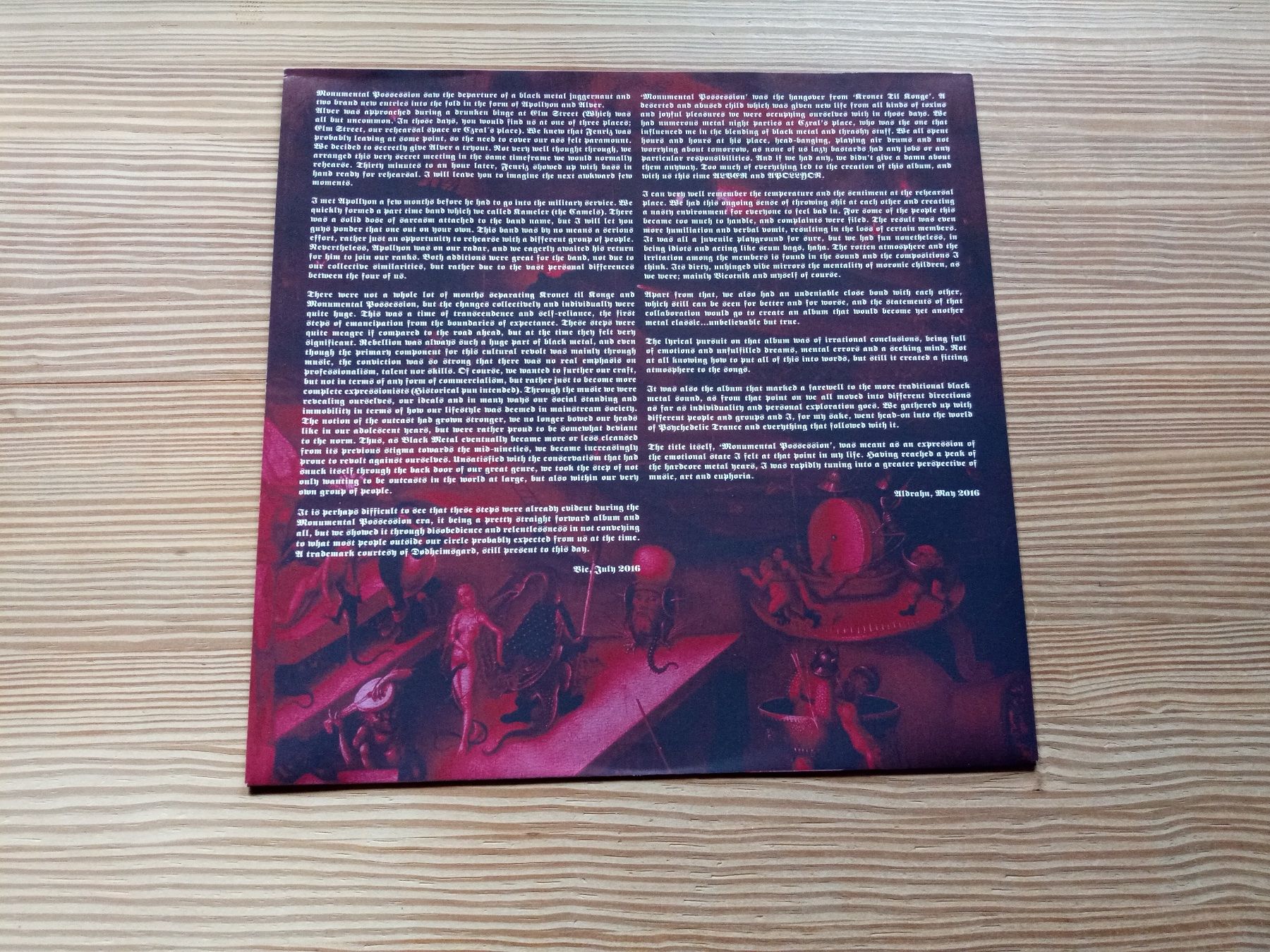 Dischi in vinile: Dodheimsgard-Monumental Possession 12'' Vinyl LP Mayhem – Nuovo (secondo la descrizione) da Brienz BE venduto da INTERNALFIRE 3