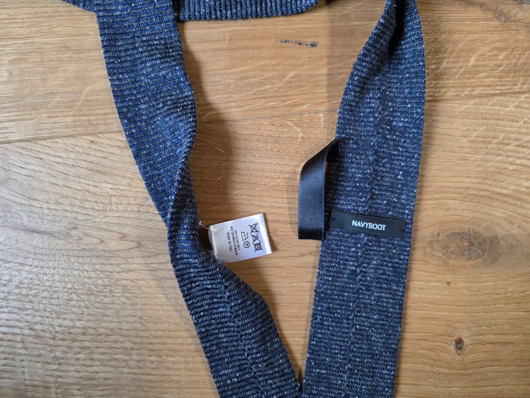 Navyboot Cravatte: Navyboot - Kravatte - Krawatte blau/grau – Usato da Walterswil BE venduto da Lonitti 3
