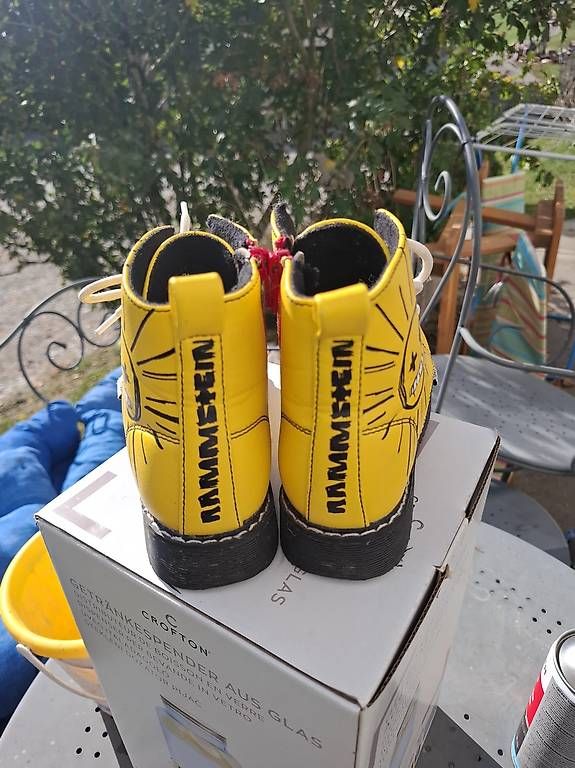 Scarpe per ragazzi: Kinder Ramstein Boots gr. 34 gelb – Usato da Schweizersholz venduto da fuchs06 4