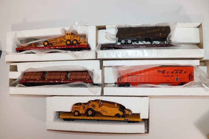 Modellini di ferrovie: 5 US Güterwagen ( 469 ) – Usato da Kerzers venduto da Winu64 9