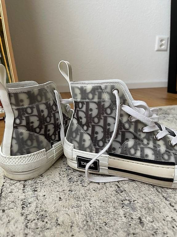 Dior Scarpe da uomo: B23 HIGH-TOP Dior Oblique – Usato da Olten venduto da bay_fh8s 3