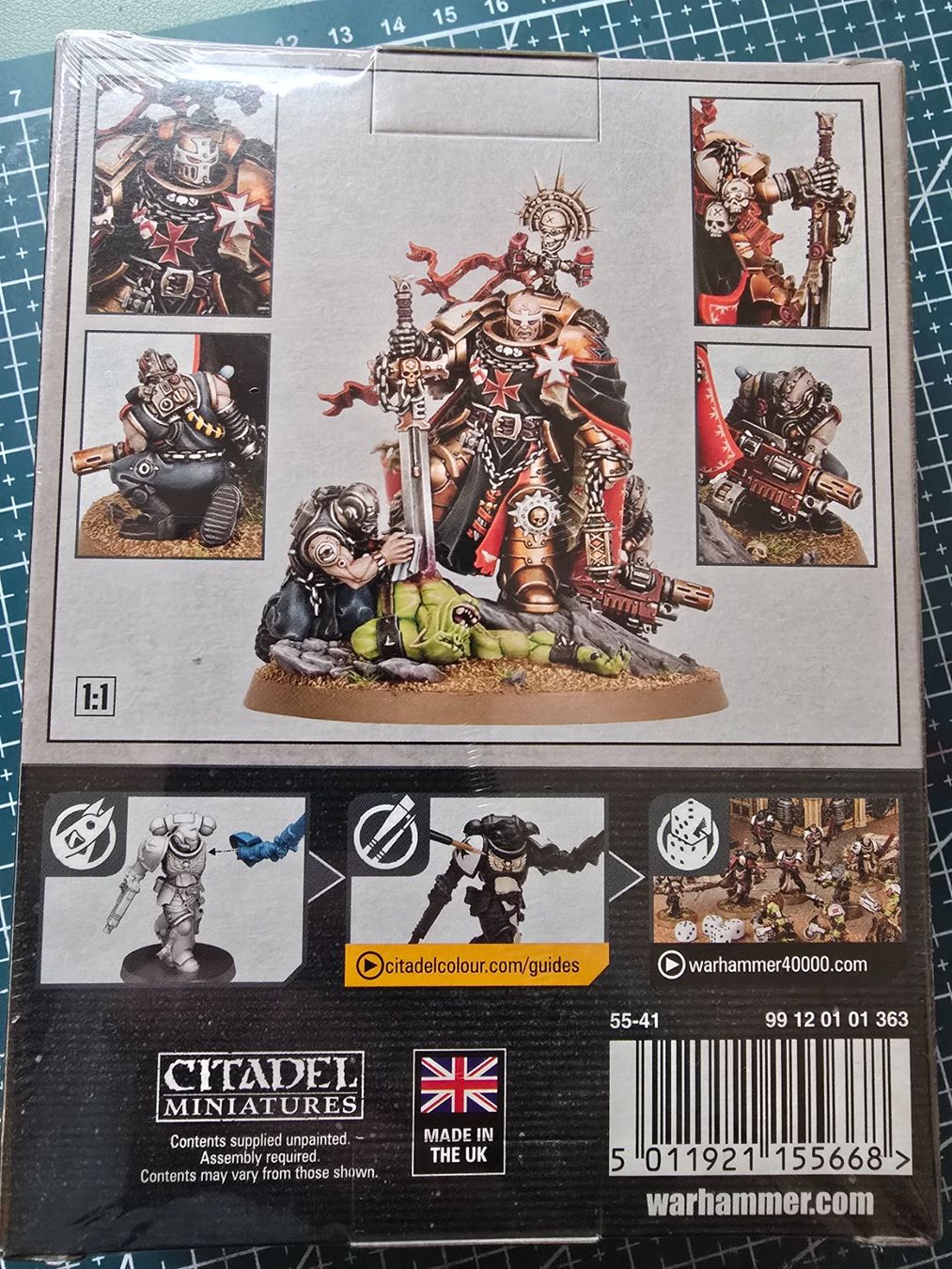 Jeux: Warhammer 40k High Marshal Helbrecht Black Templar – D'occasion à Maur par pet_v5jw 1