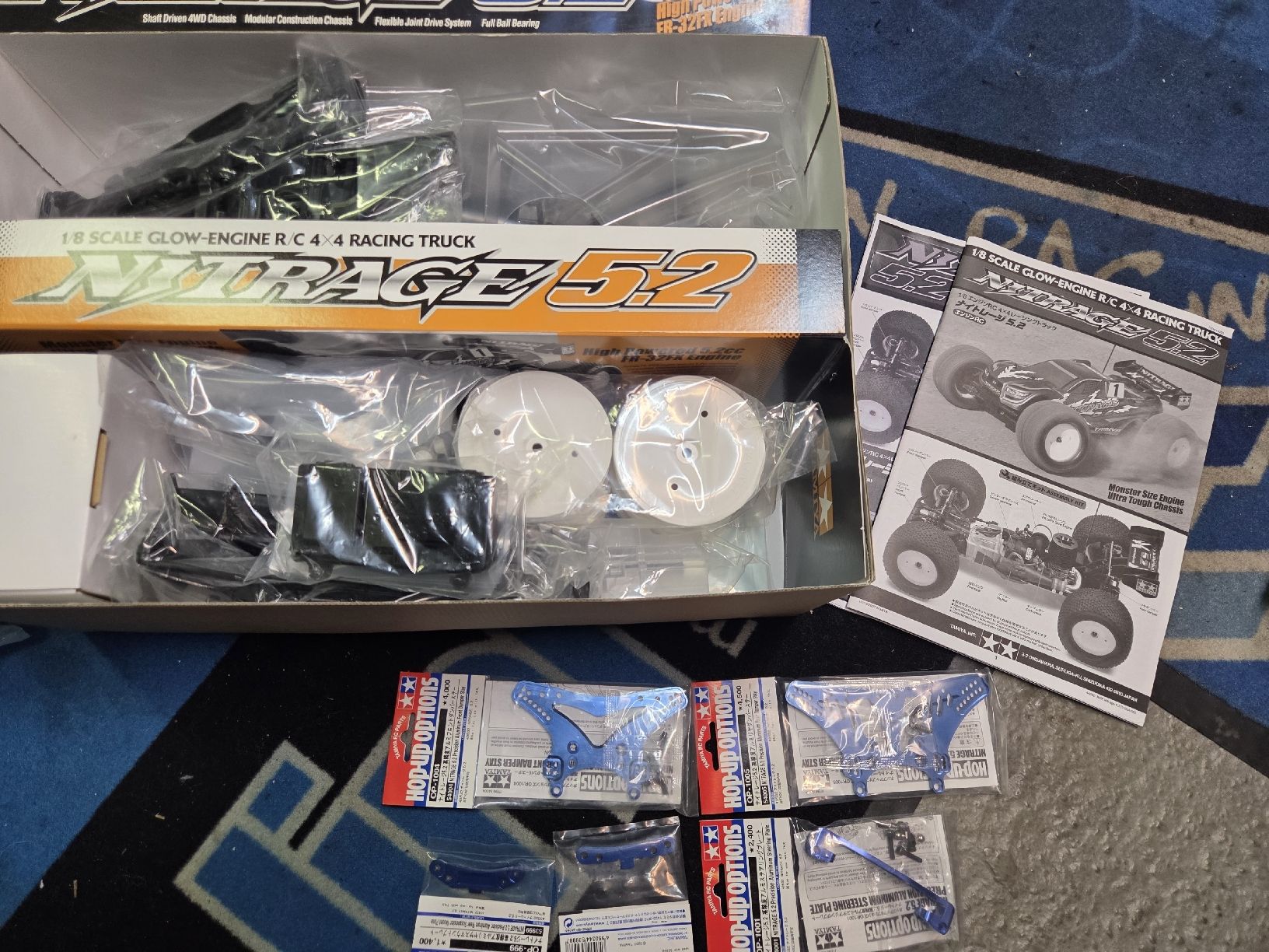 Tamiya Modellismo RC: Tamiya Nitrage 5.2 1:8 Buggy – Nuovo e nell'imballaggio originale da Reichenburg venduto da BEFunPower 1
