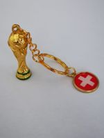 Fussball Fanartikel Schlüsselanhänger WM Pokal Schweiz