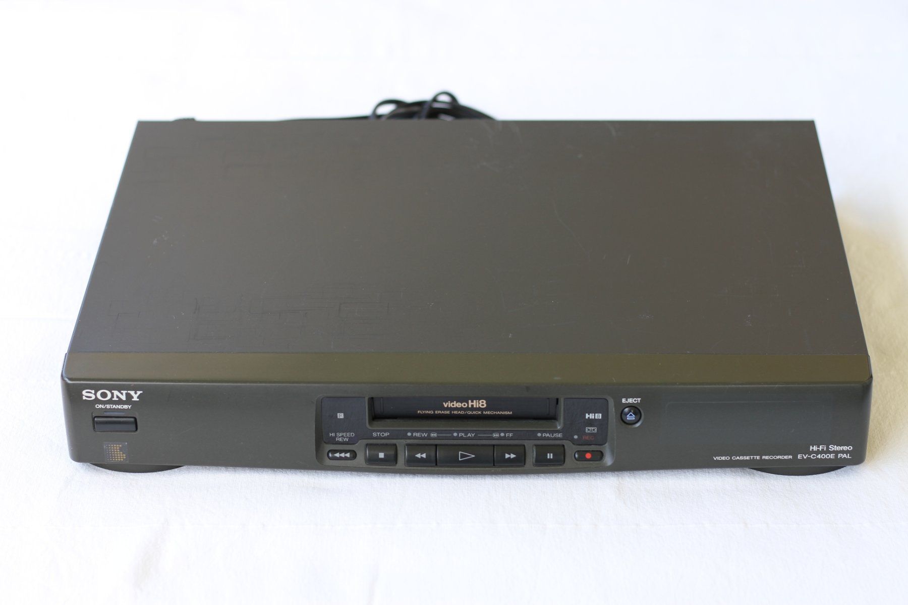 Sony Registratori: Sony Vidéo Hi8 EV-C400E PAL – Usato da Ecublens VD venduto da glenfarclas30 1