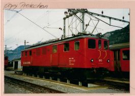 Meiringen. SBB-CFF Brünigbahn. De 4/4 913. 1988. Foto!