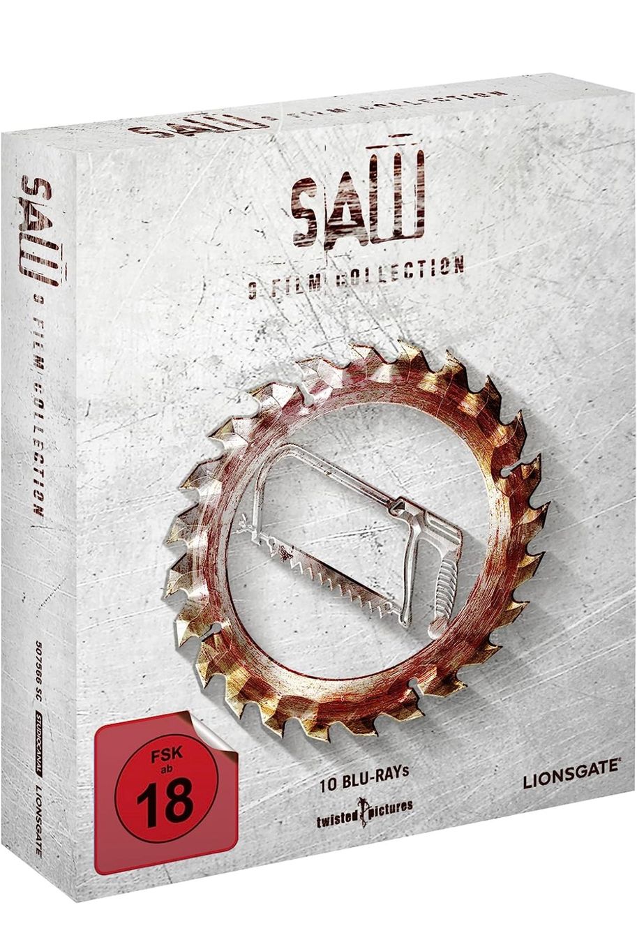 Tutti i DVDs: SAW 1-9 Definitive Collection Bluray – Nuovo e nell'imballaggio originale da Eschen venduto da 33shaggy33