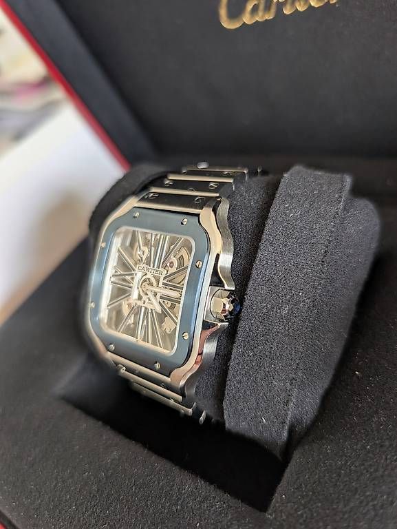 Cartier Orologi: Cartier Santos Skeleton – Usato da Widnau venduto da Fg14 2