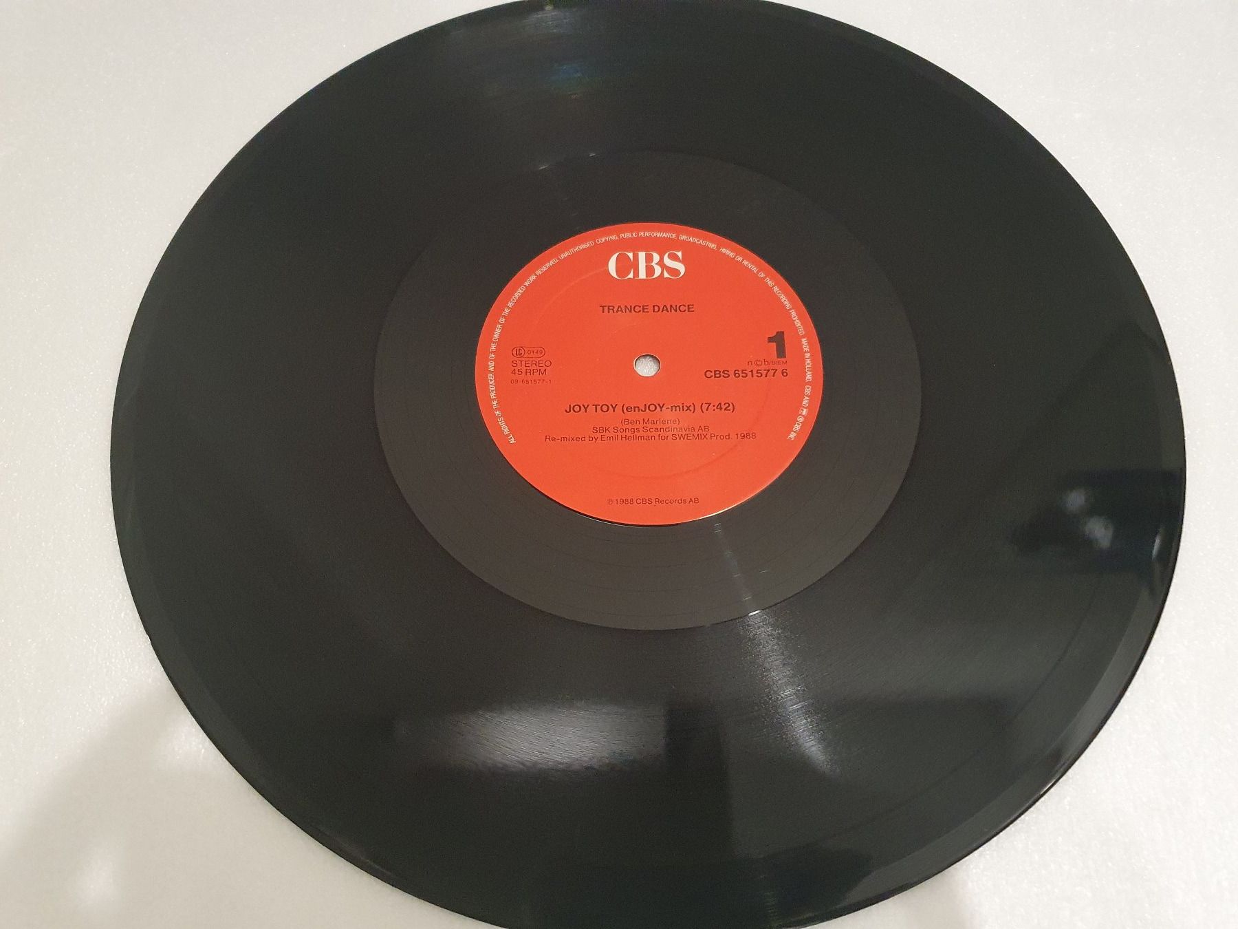 Dischi in vinile: Trance Dance – Joy Toy – Usato da Uster venduto da Vinyl-Leidenschaft 2