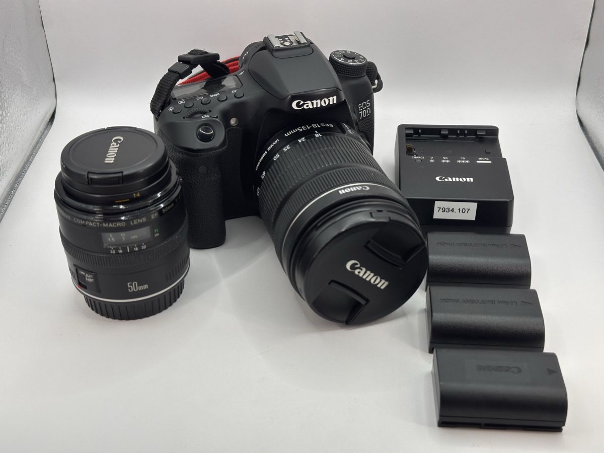 Canon Fotocamera: Canon EOS 70d + 2 Objektive – Nuovo (secondo la descrizione) da Arbon venduto da Sed_9bj9