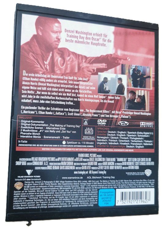 Tous les DVDs: Trainingday (DVD) – D'occasion à Wilen b. Wollerau par morethanmusic 1