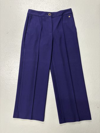 Marc Cain Hose Grösse 36, Lila gerade geschnitten