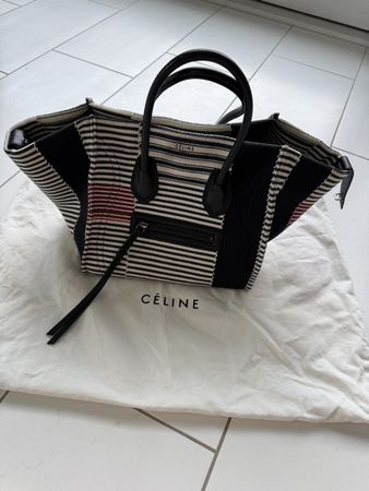 Céline Cabas Phantom Bag, Streifenmuster, Top Zustand!