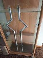 Holz - Vitrine mit Glasfronten ( ohne Inhalt) 2x vorhande