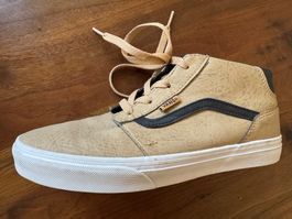 SCHUHE VANS, GR. EU 37, LEDER, BEIGE/CAMELFARBEN, UNISEX