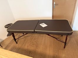 Table de massage SPA pliante en bois
