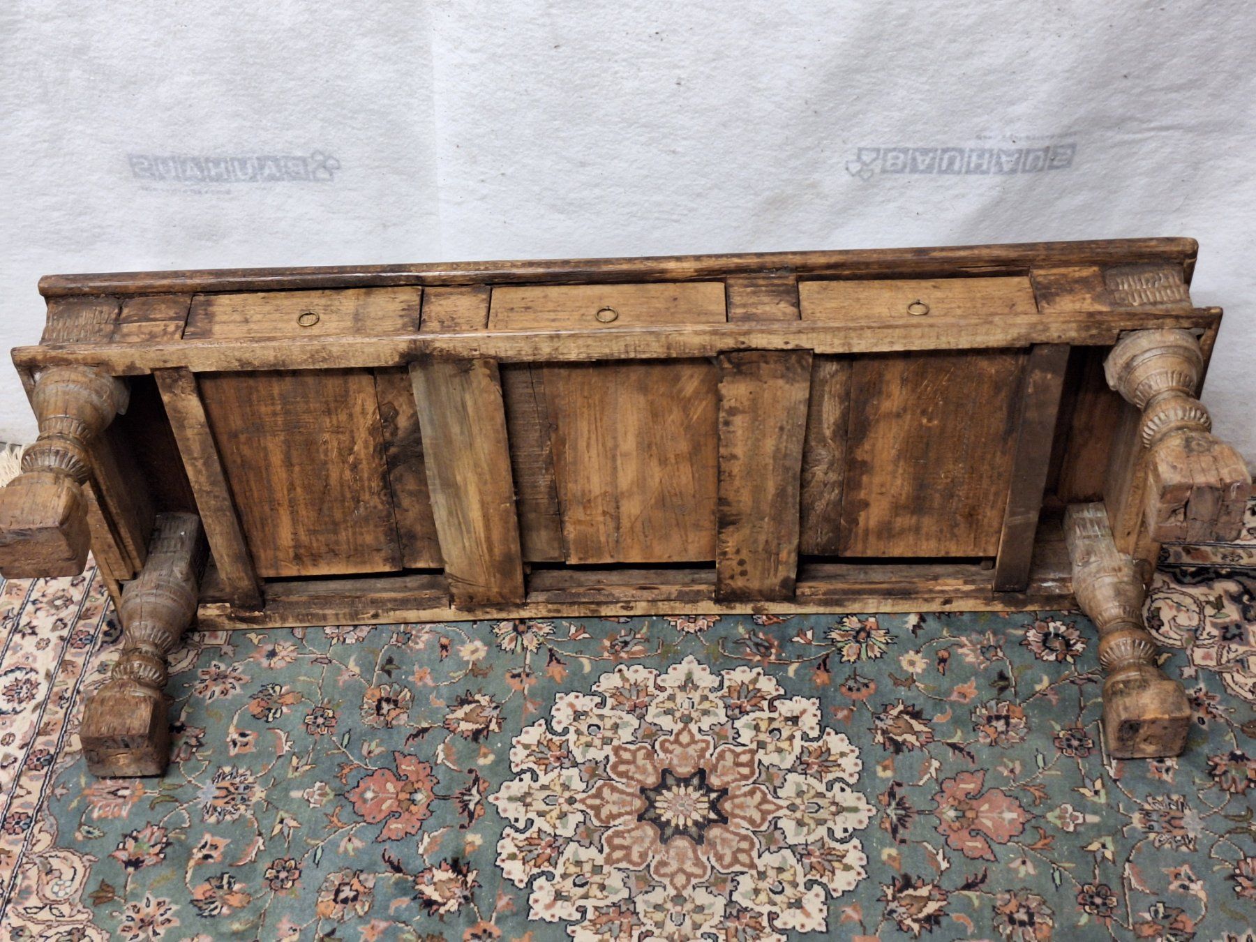 Tavoli: Rustikaler Couchtisch Eiche Landhausstil um 1900 – Usato da Zürich venduto da raro-quasi-2026 5