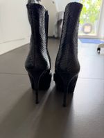 Stiefeletten Jimmy Chooschwarz mit Schmuckschnalle Grösse 40