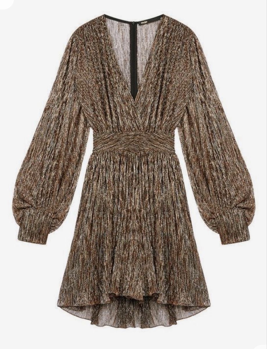 Maje Vestiti: Maje Kleid Gold  – Nuovo (secondo la descrizione) da Fällanden venduto da Pilli91
