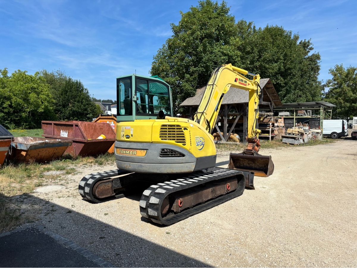 Yanmar Excavateurs: Bagger Yanmar Vio 75 / 7,5t – D'occasion à Courgevaux par Querly 4