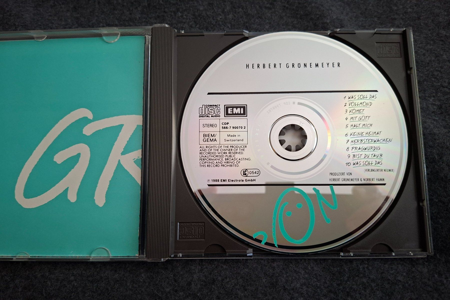 CDs: Herbert Grönemeyer CD, Ö – D'occasion à Merenschwand par lea61 2