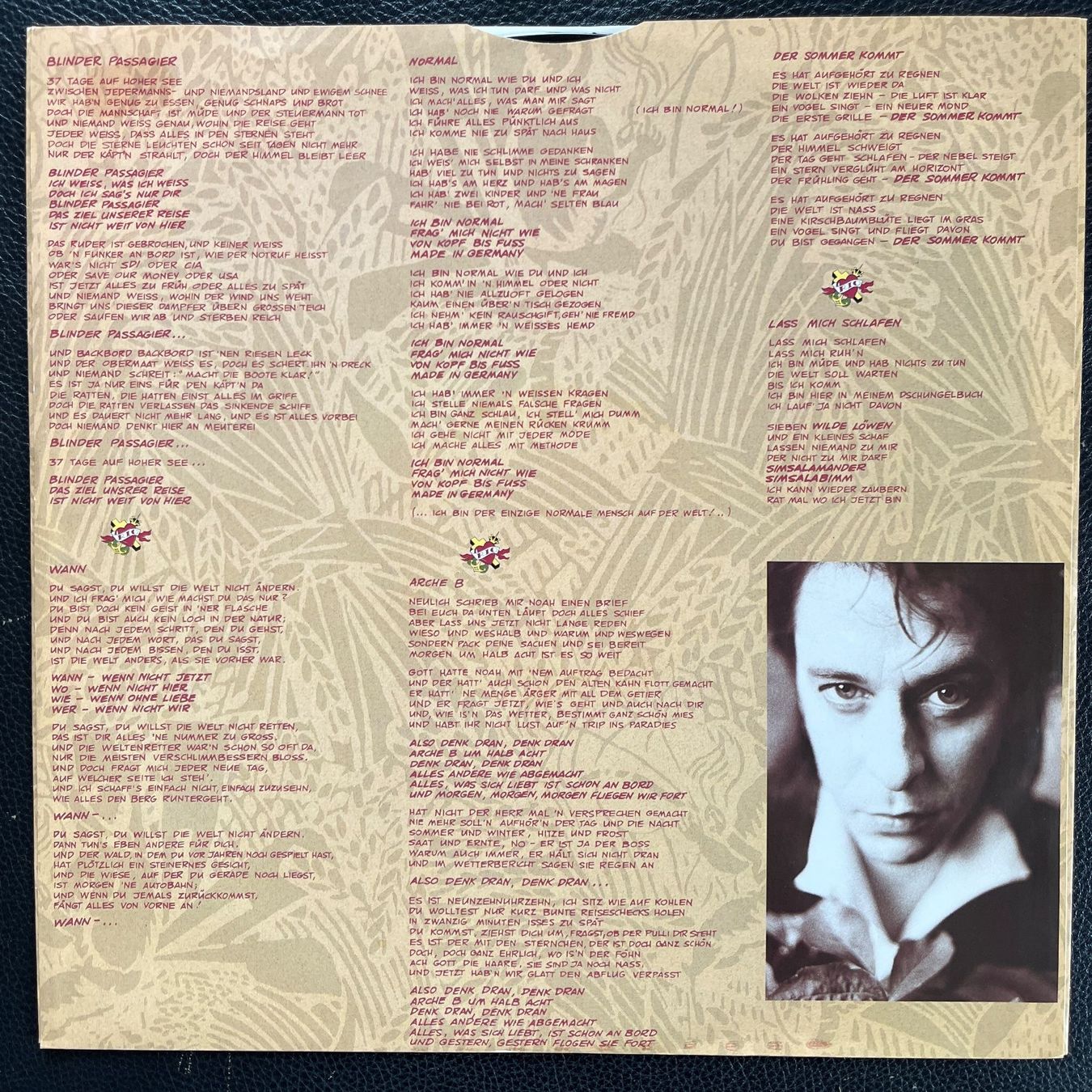 Dischi in vinile: Rio Reiser - Blinder Passagier - Vinyl LP – Usato da Lenzburg venduto da sch_lml8 2