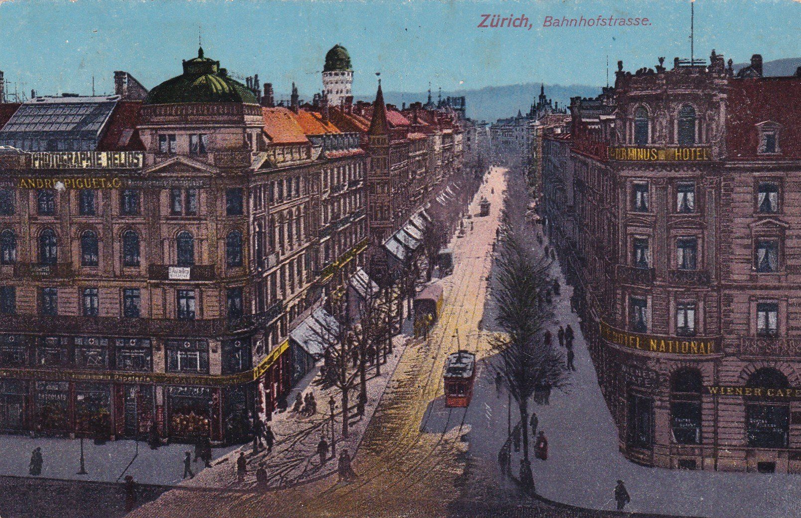 Cartoline postali: Zürich Bahnofplatz Trolleybus – Usato da Cormoret venduto da Pascalll2001