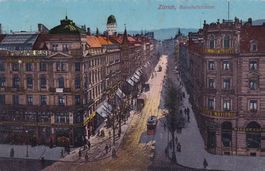 Zürich Bahnofplatz Trolleybus