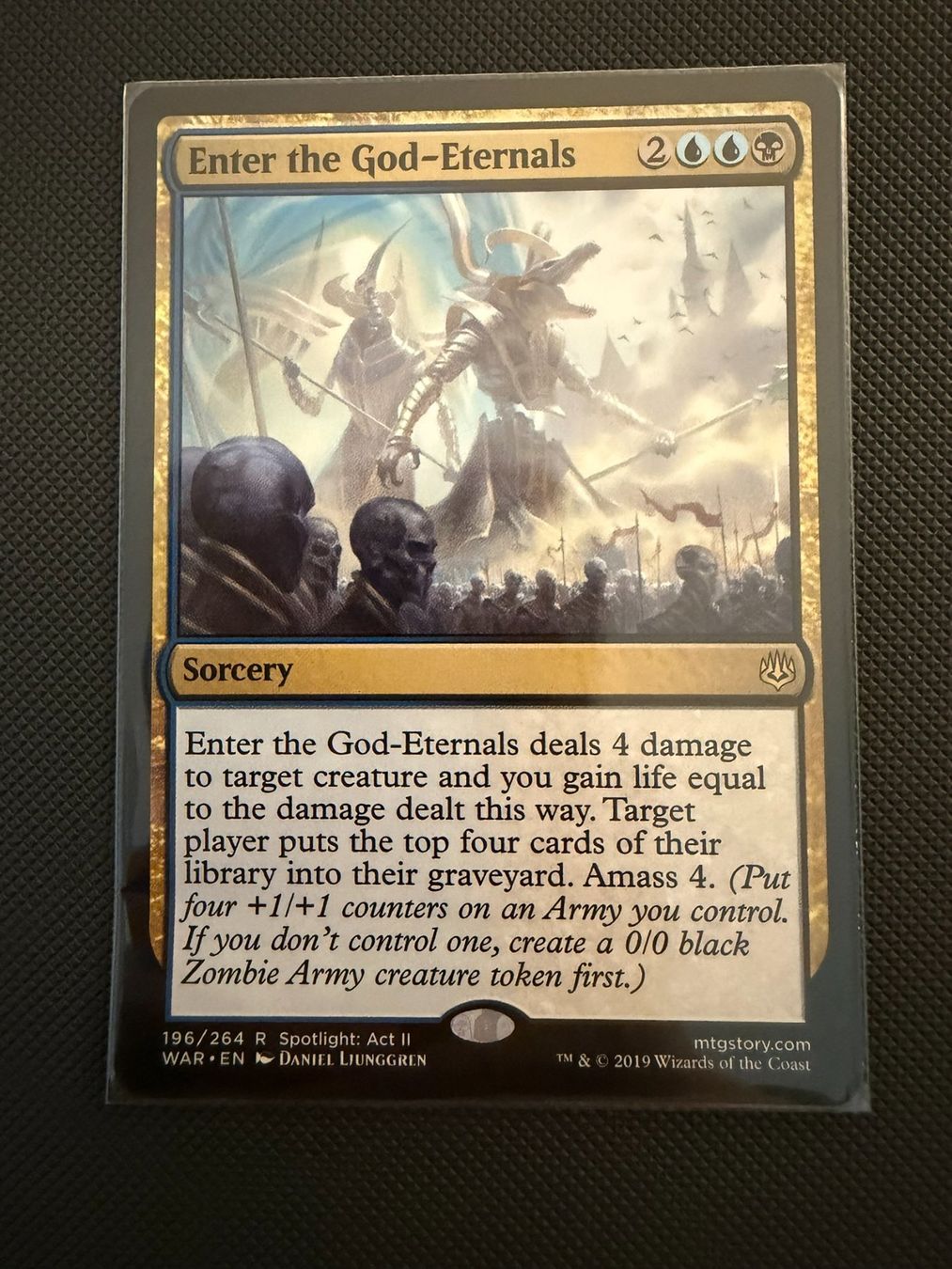 Magic The Gathering Carte collezionabili: Enter the God-Eternals – Usato da Ulisbach venduto da joelsj
