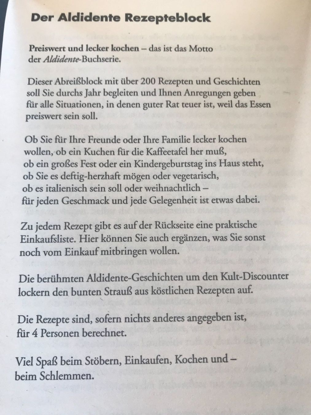 Riviste & Magazine: Rezepte - Block Jahrgang 2000 – Usato da Arbon venduto da KaSaBo 3