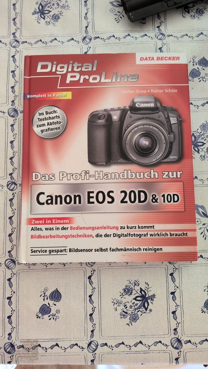 Libri: Data Becker Buch zur CANON EOS 20D und EOS 10D Kamera – Usato da Neuenhof venduto da Abakan