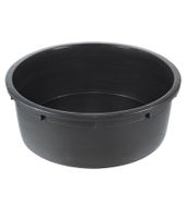 Wasserwanne PE rund, schwarz 275 Liter, 15 Stück