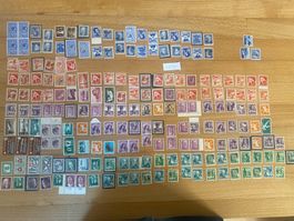 31.65Fr Alte Frankaturware ungestempelt Pro Juventute Lot
