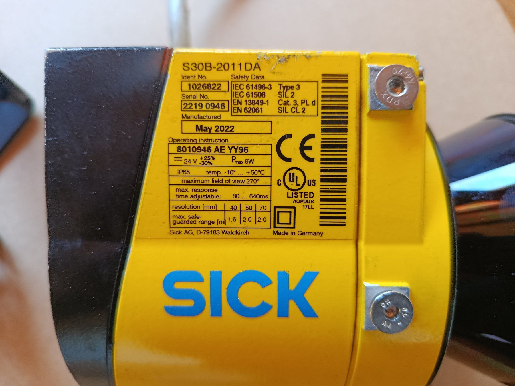 Altro per industria metallurgica: Sick Sicherheitslaserscanner: S300 – Usato da Tentlingen venduto da Sillium01 4
