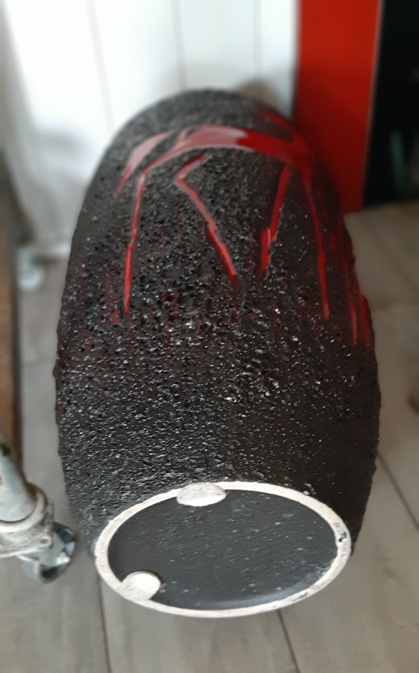 Vasen & Gefässe: Grosse  intakte  Fat  Lava  Vase  -  50-70er? – Neu (gemäss Beschreibung) aus Tagelswangen von BrigittaC01 6